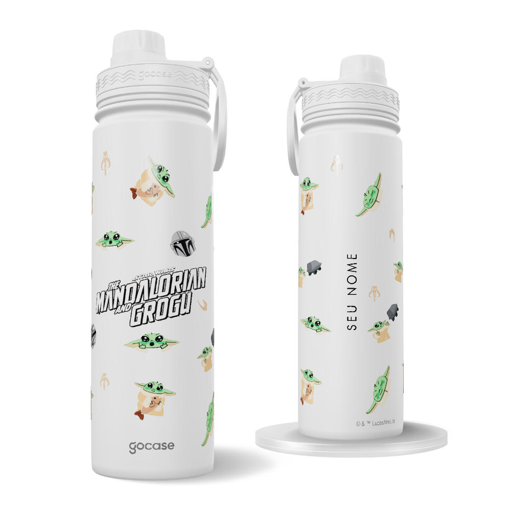 Garrafa Térmica Fresh - O Mandaloriano e Grogu - Itens