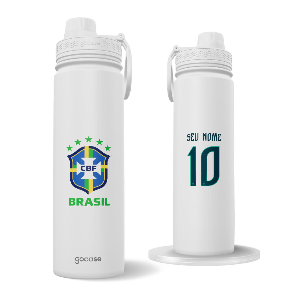 Garrafa Térmica Fresh - CBF - Uniforme Casual Personalizado
