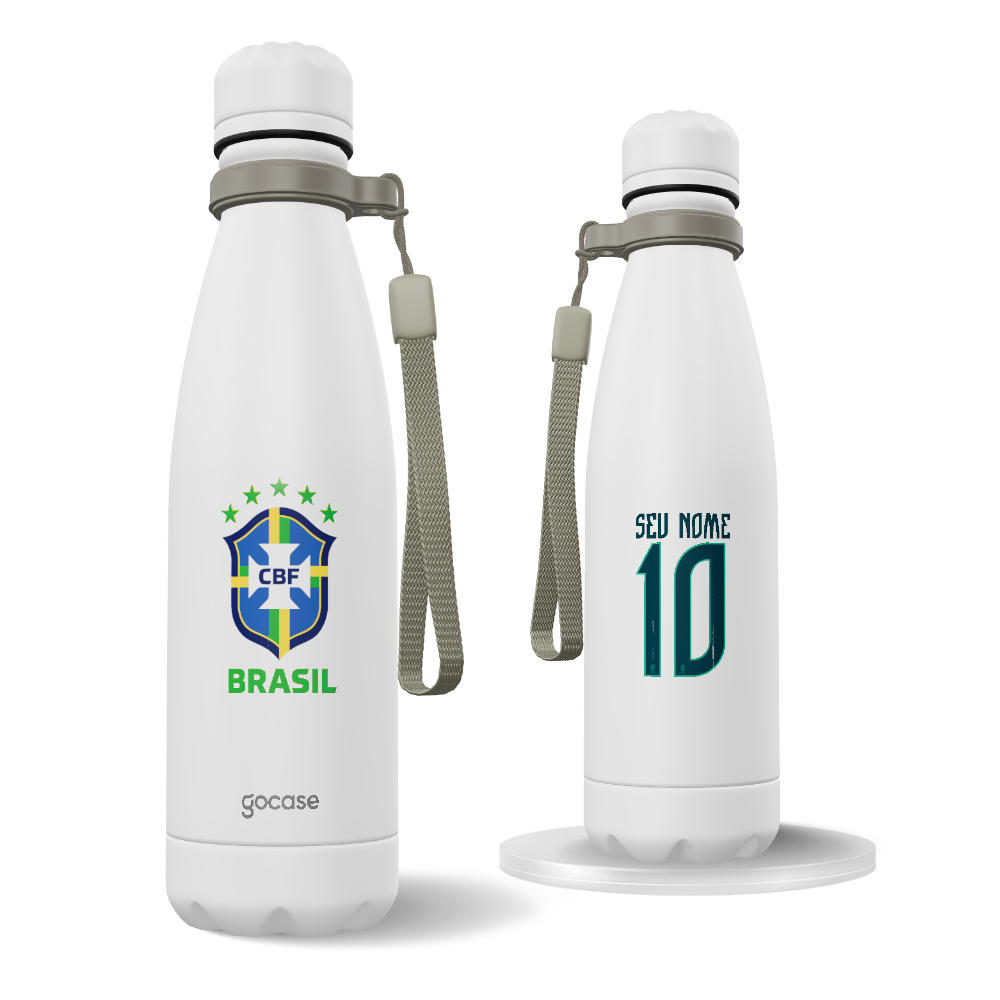 Garrafa Térmica Urban - CBF - Uniforme Casual Personalizado