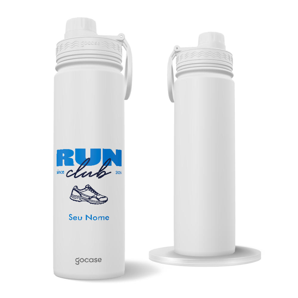 Garrafa Térmica Fresh + Ebook - Run Club