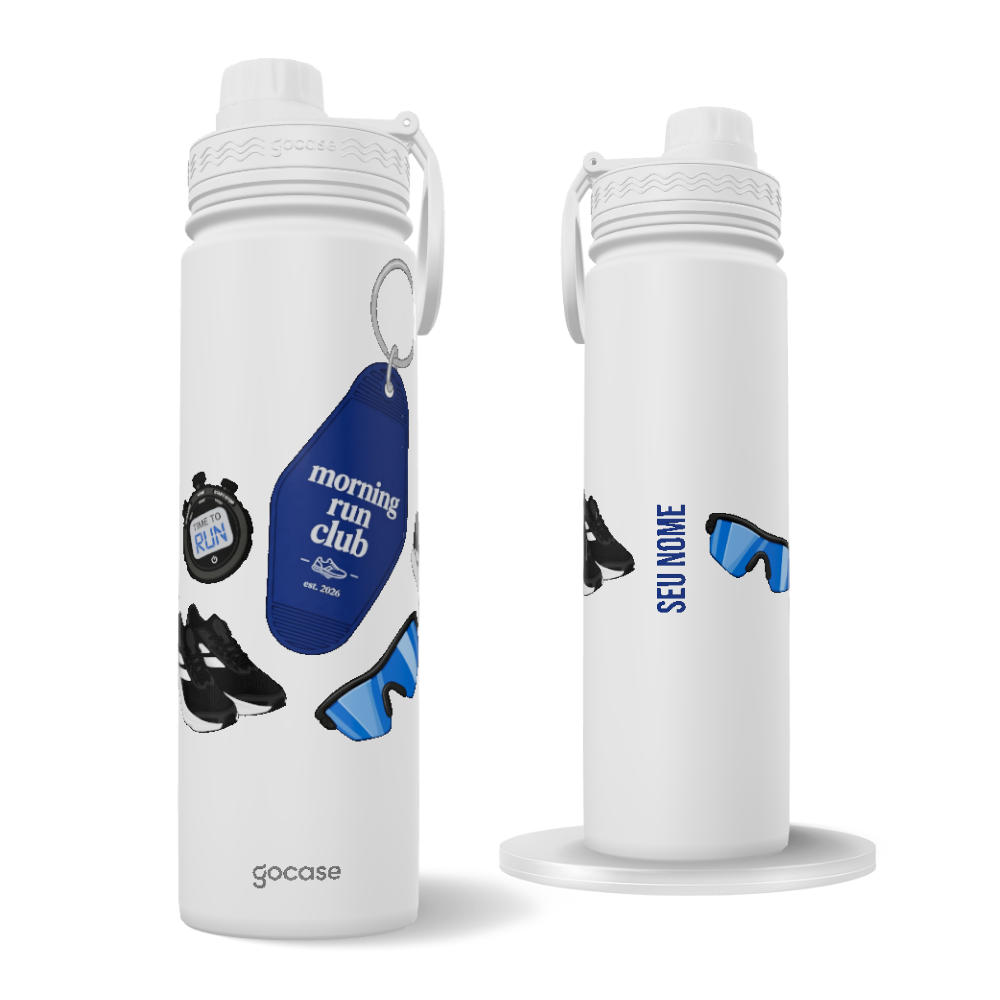 Garrafa Térmica Fresh + Ebook - Morning Run Club