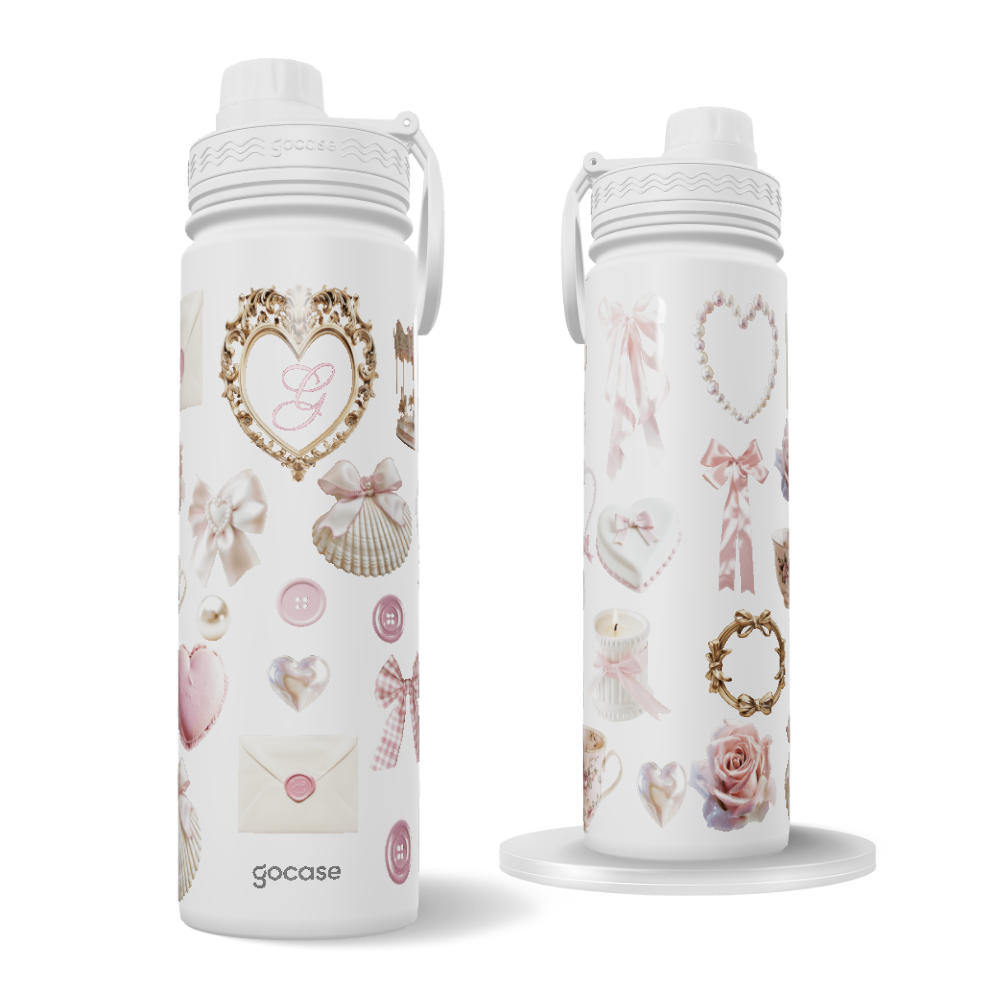 Garrafa Térmica Fresh - Coquette Glam Elementos
