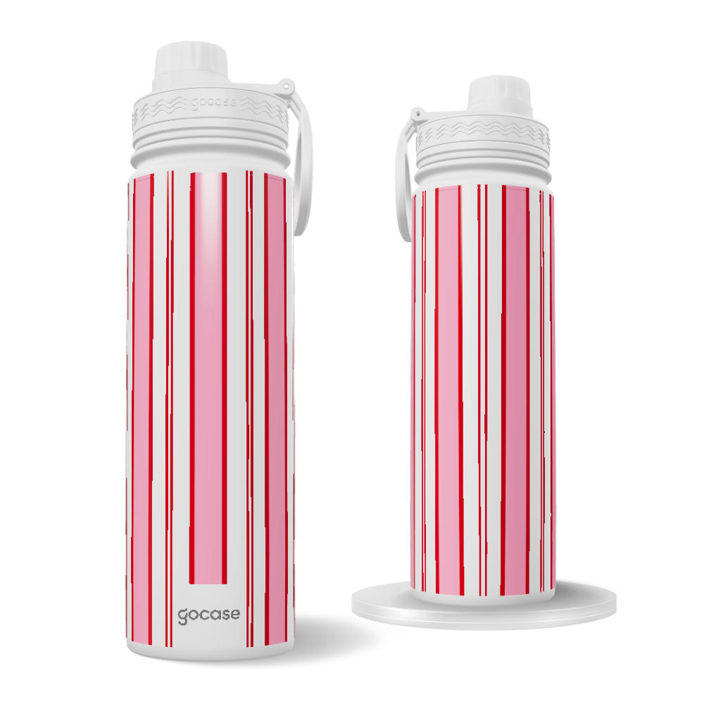 Garrafa Térmica Fresh + Ebook - Cherry Blush
