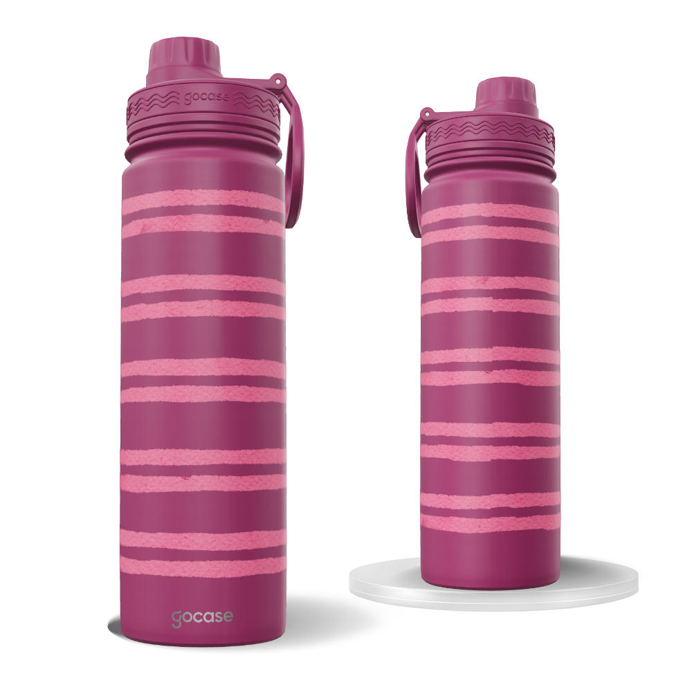 Garrafa Térmica Fresh + Ebook - Velvet Pink