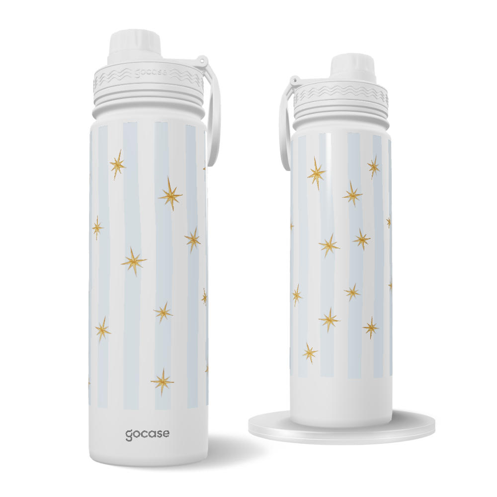 Garrafa Térmica Fresh + Ebook - Vintage Stars