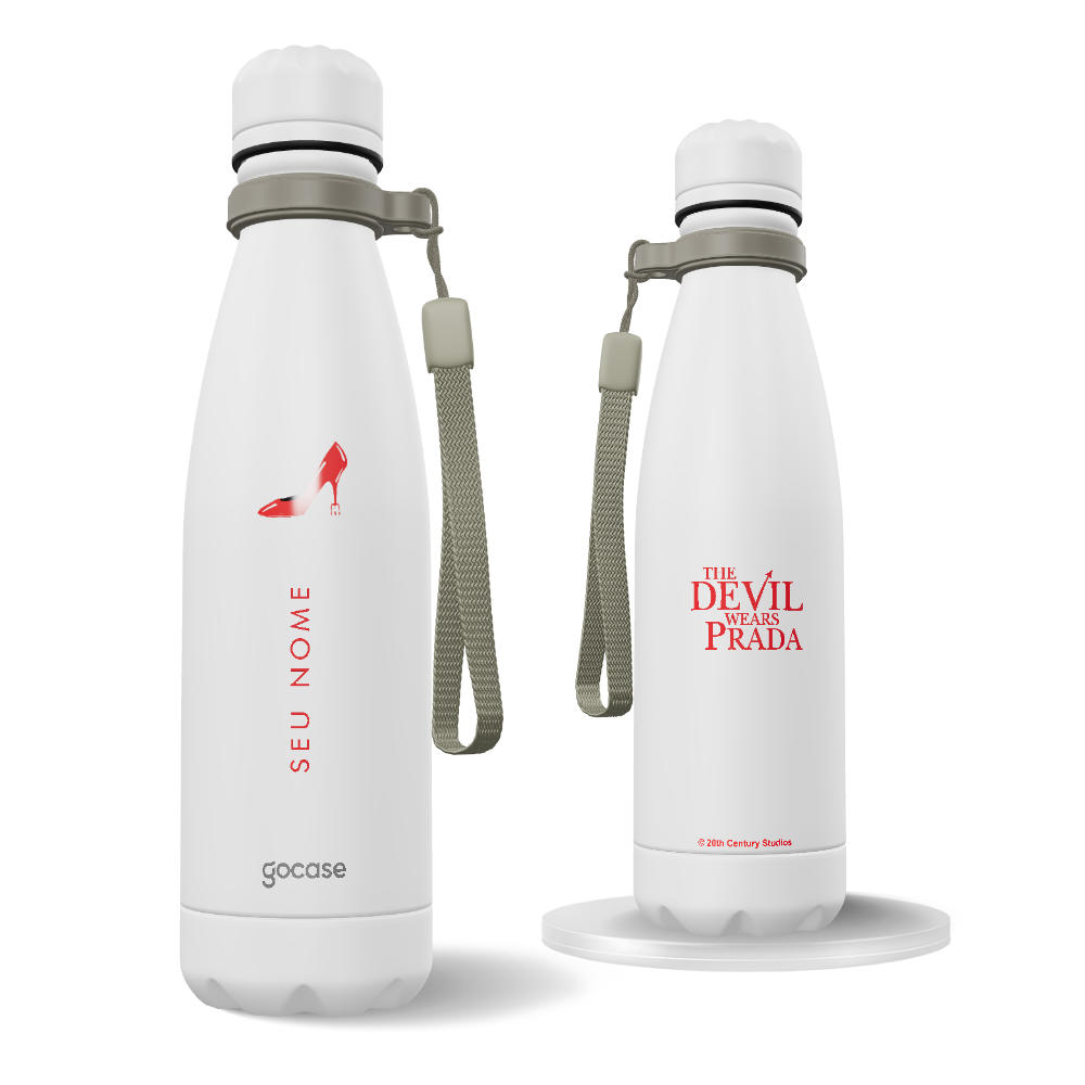 Garrafa Térmica Urban -  O Diabo Veste Prada - Salto Minimalista