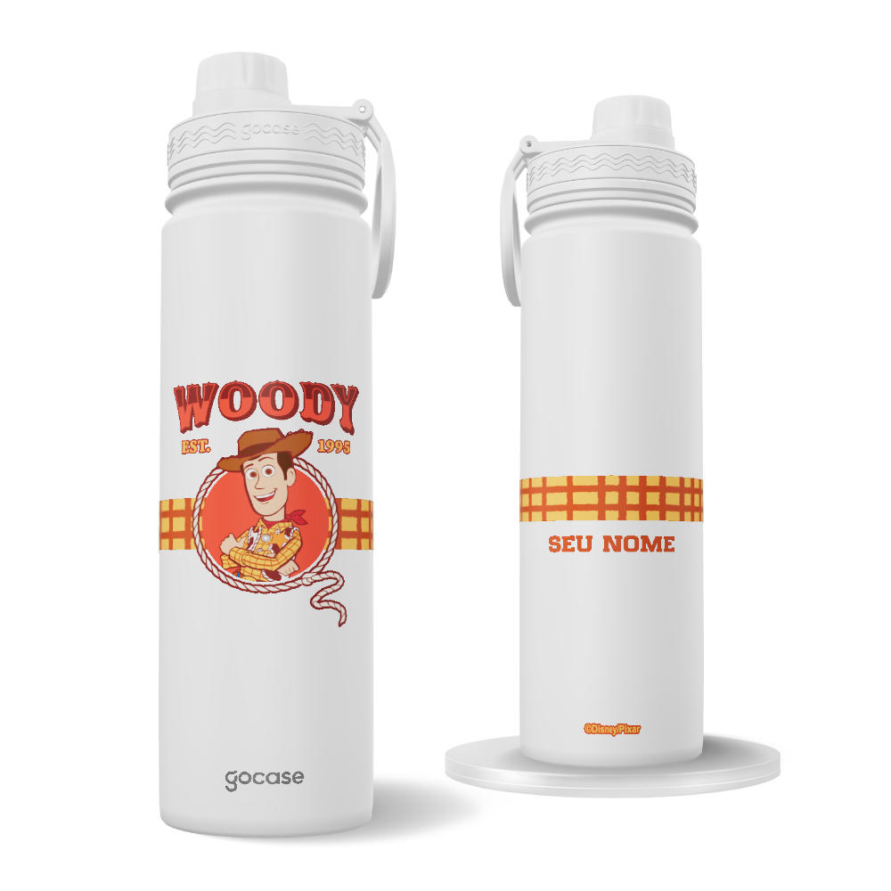 Garrafa Térmica Fresh + Ebook - Toy Story - Woody 1995
