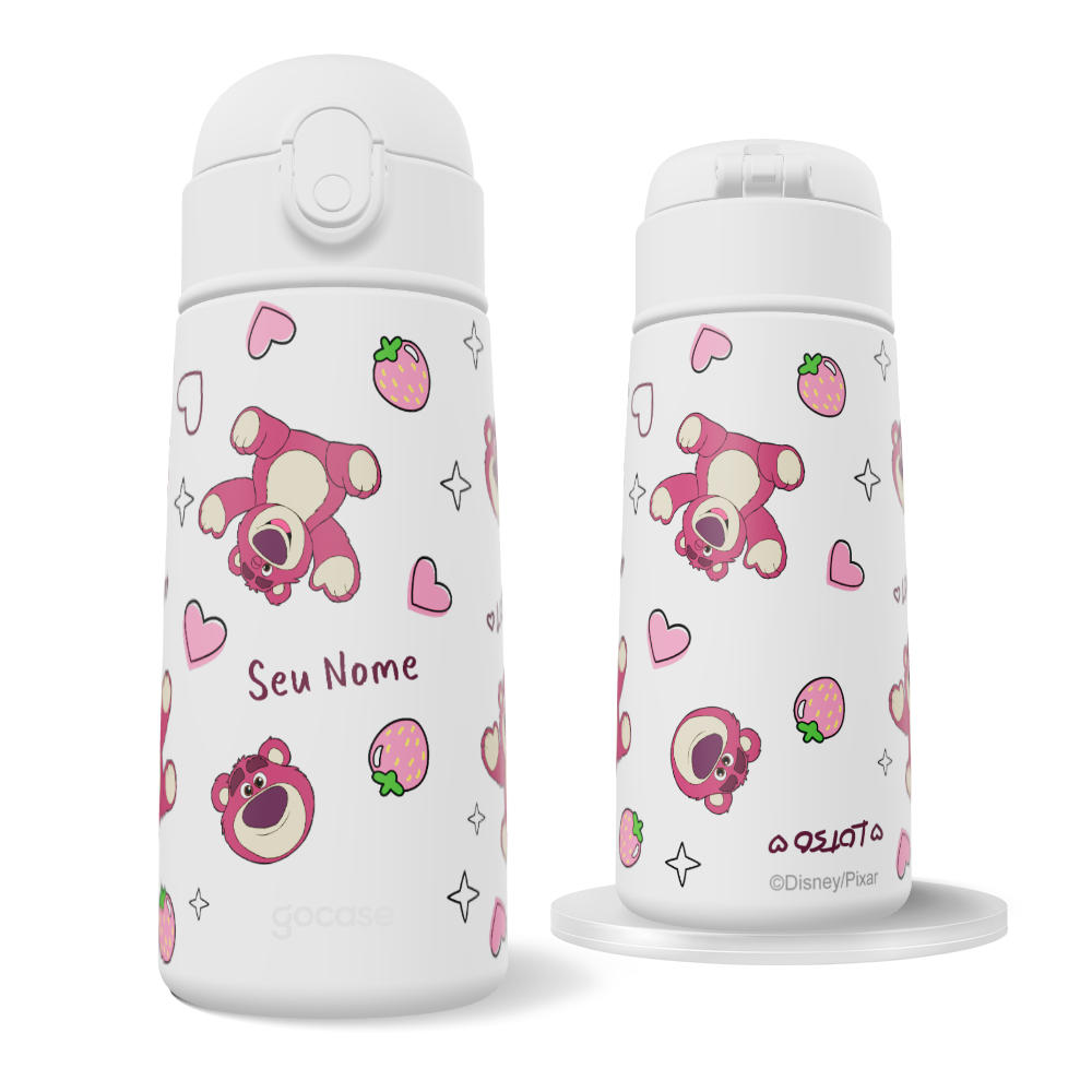 Garrafa Térmica Fun + Ebook - Toy Story - Lotso Cute