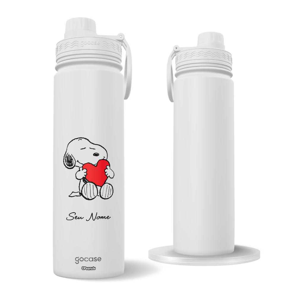 Garrafa Térmica Fresh - Snoopy - Heart