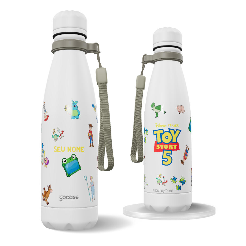 Garrafa Térmica Urban + Ebook - Toy Story 5 - Meus Amigos