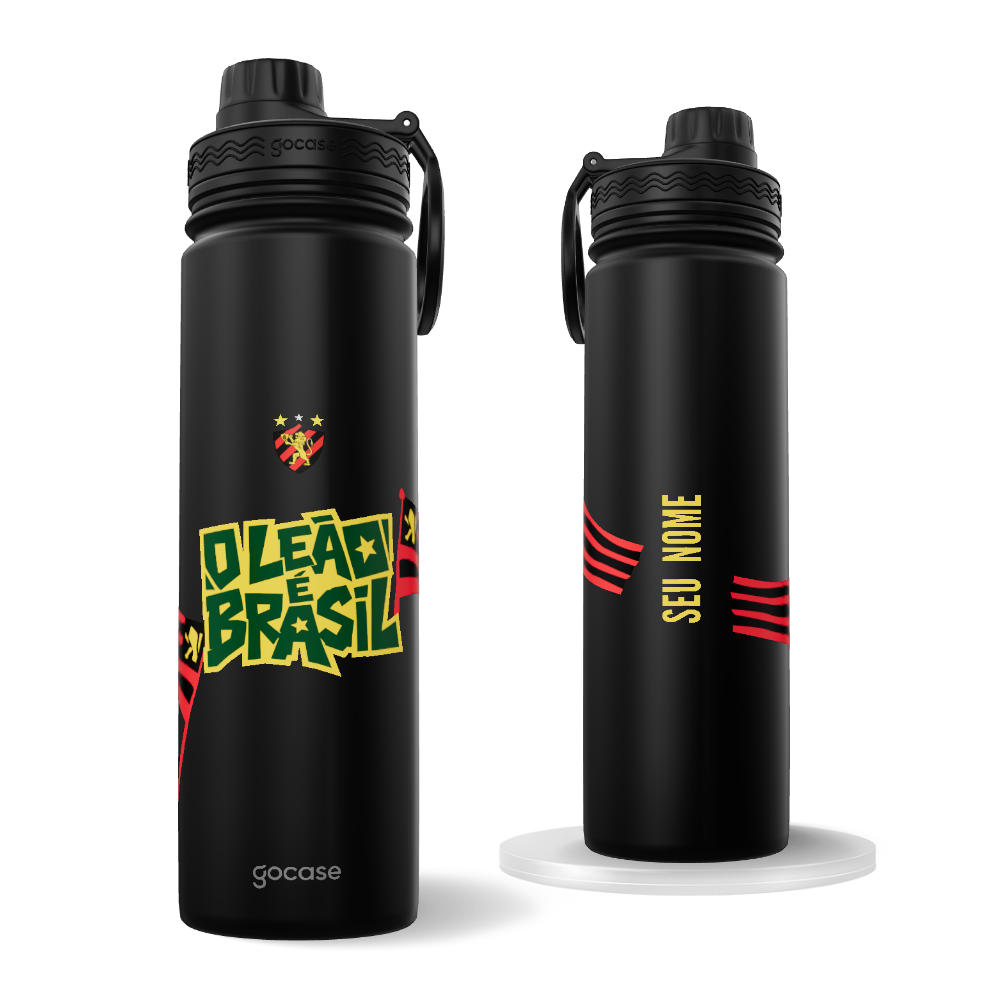 Garrafa Térmica Fresh - Sport - O Leão é Brasil