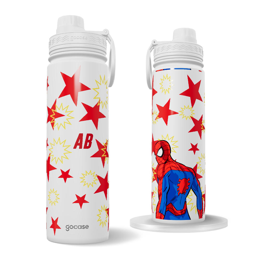Garrafa Térmica Fresh - Spider Comic Stars