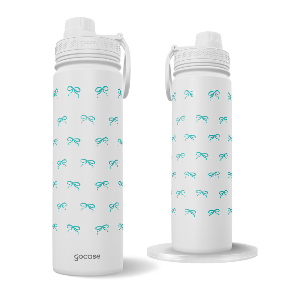 Garrafa Térmica Fresh + Ebook - Little Blue Bows