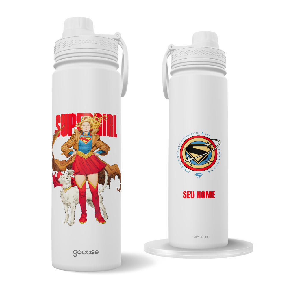 Garrafa Térmica Fresh - Super Girl - Space Girl
