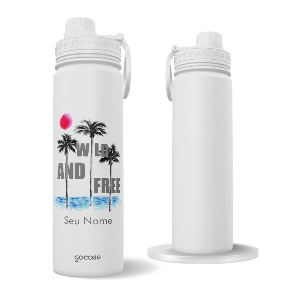 Garrafa Térmica Fresh + Ebook - Wild And Free