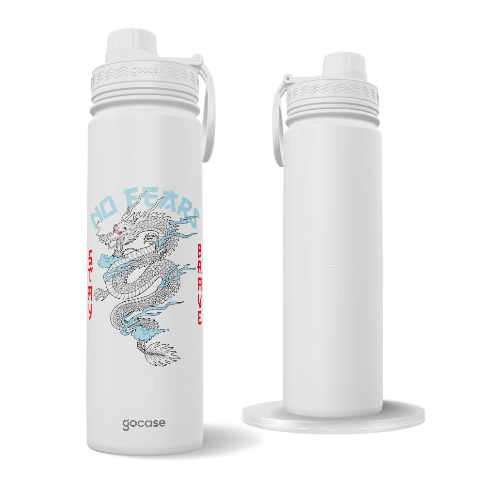 Garrafa Térmica Fresh - Dragão Stay Brave