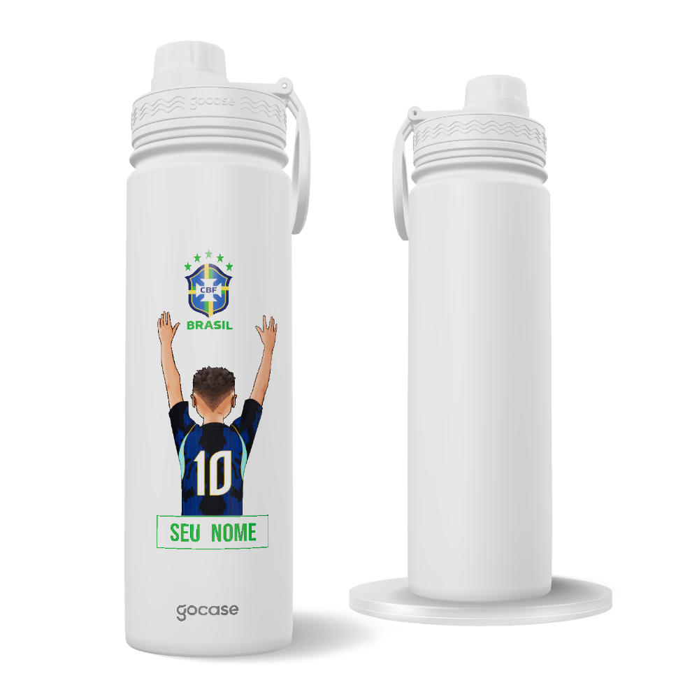 Garrafa Térmica Fresh - CBF - Garoto Uniforme 02