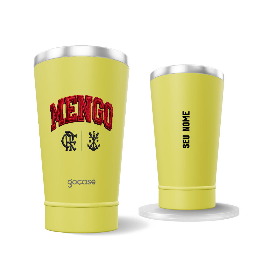 Copo Térmico Cerveja - Flamengo - Mengo Brasil