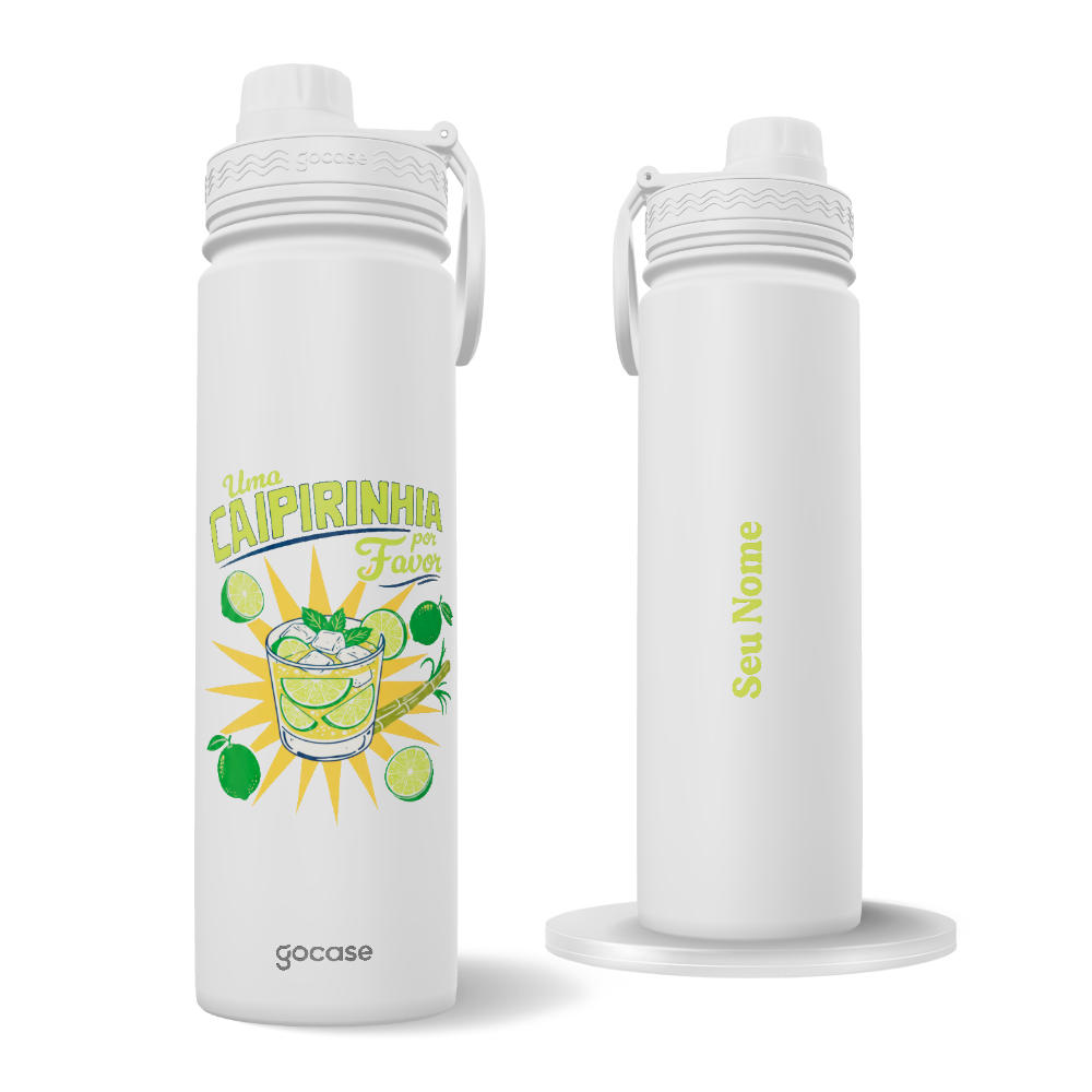 Garrafa Térmica Fresh - Quero Uma Caipirinha