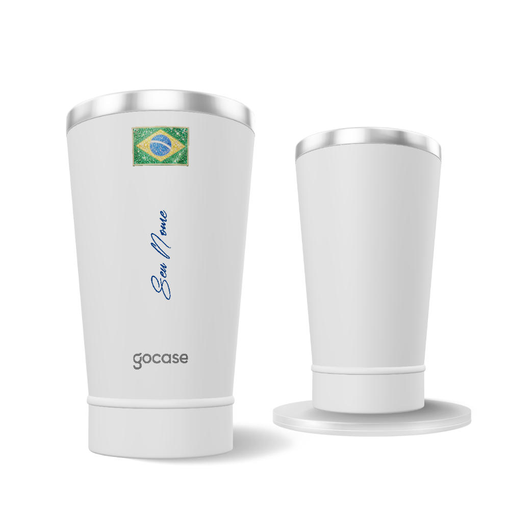 Copo Térmico + Ebook - Brasil Cravejado