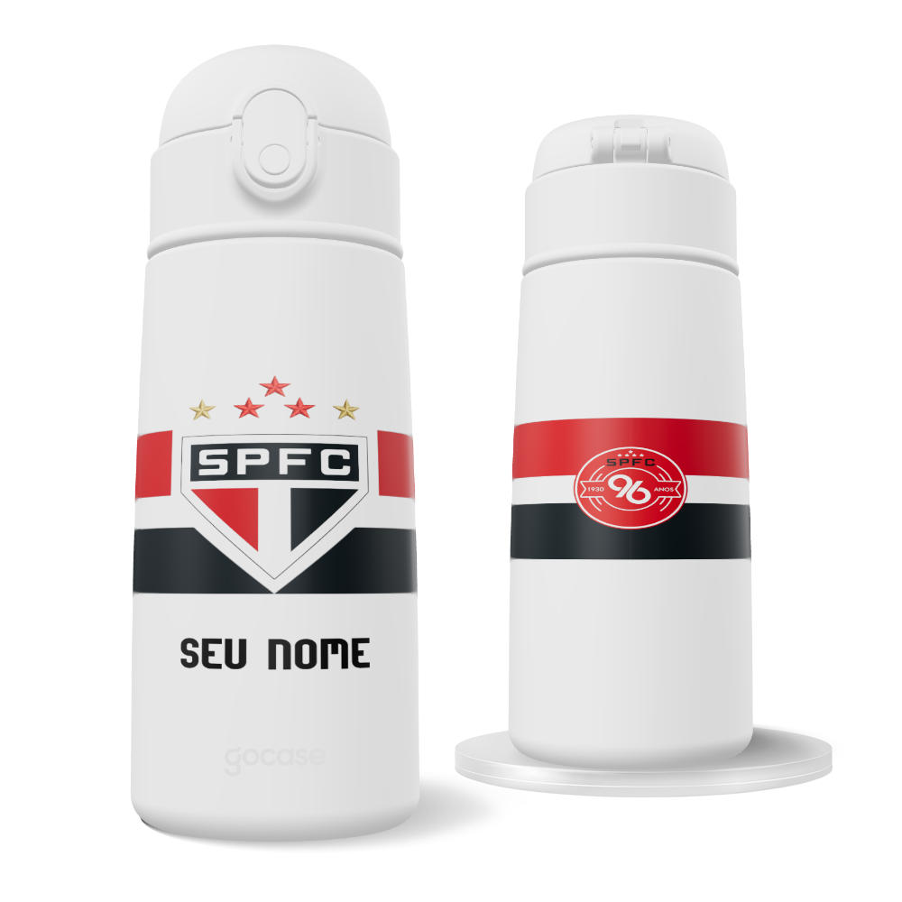 Garrafa Térmica Fun + Ebook - São Paulo - Uniforme 1 2026