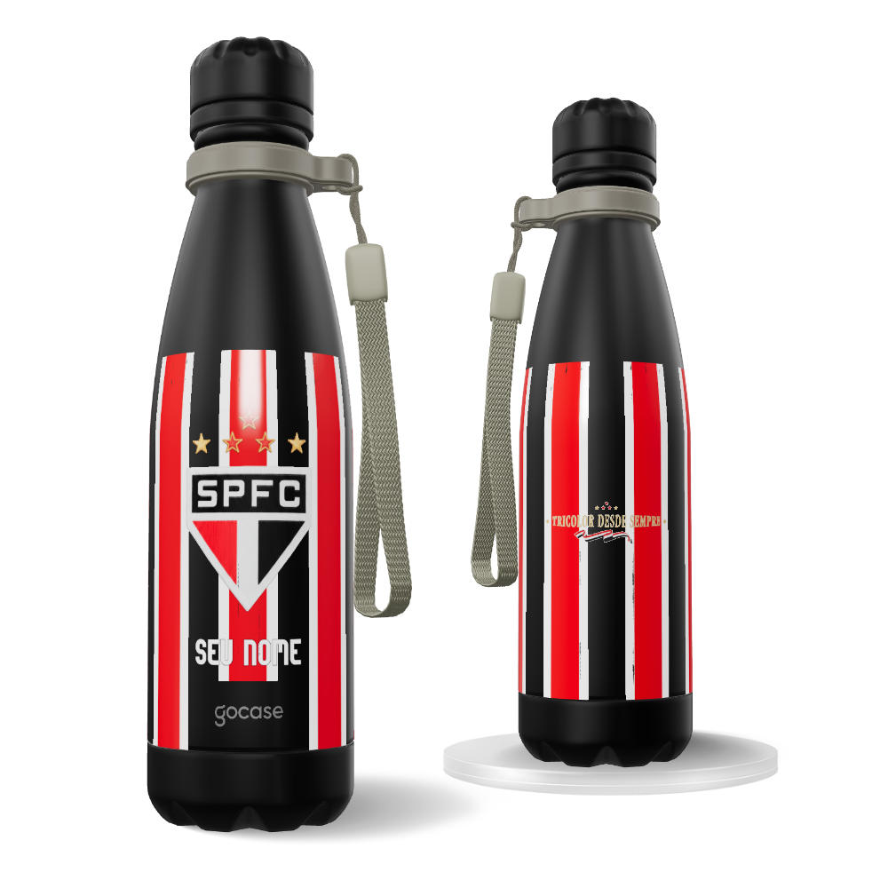 Garrafa Térmica Urban - São Paulo - Uniforme 2 2026 - Escudo