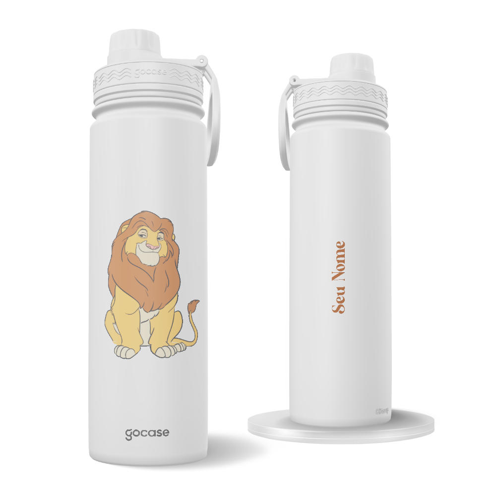 Garrafa Térmica Fresh - Rei Leão - Pai Mufasa