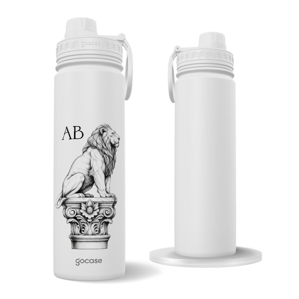 Garrafa Térmica Fresh + Ebook - Lion Outline