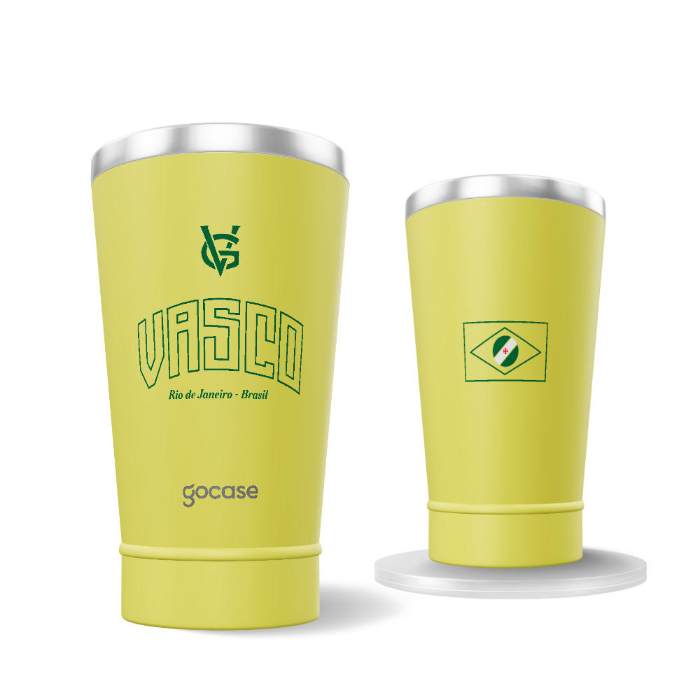 Copo Térmico Cerveja - Vasco - Canaria da Colina