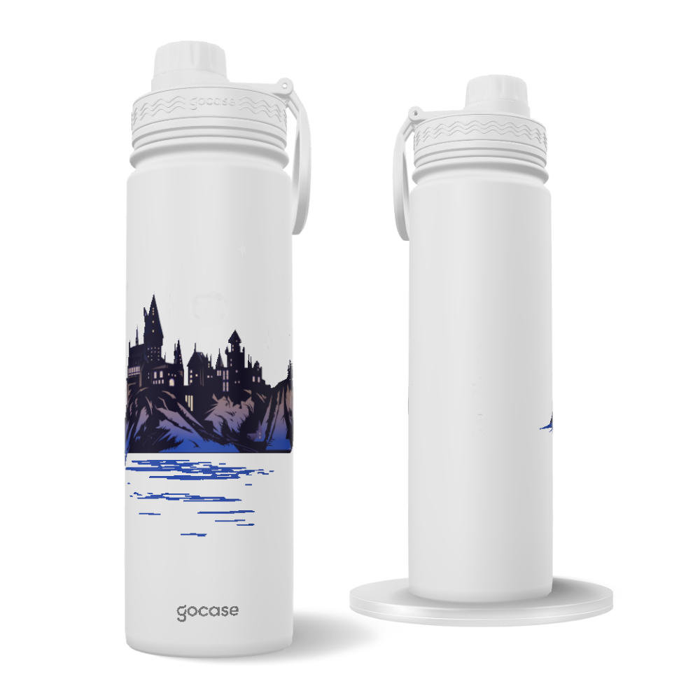 Garrafa Térmica Fresh + Ebook - Harry Potter - Hogwarts Nights