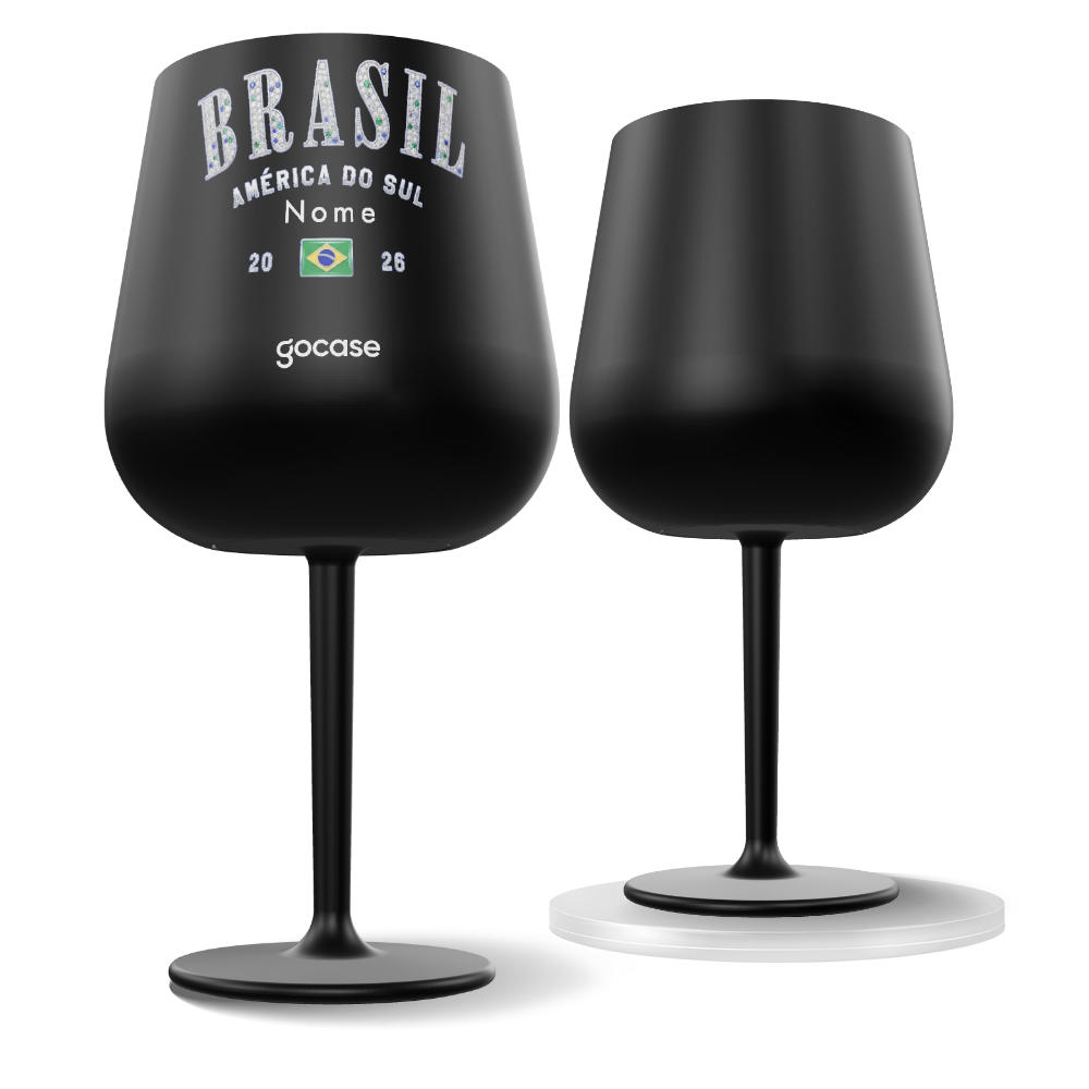 Taça Térmica Drink - Brilha Brasil
