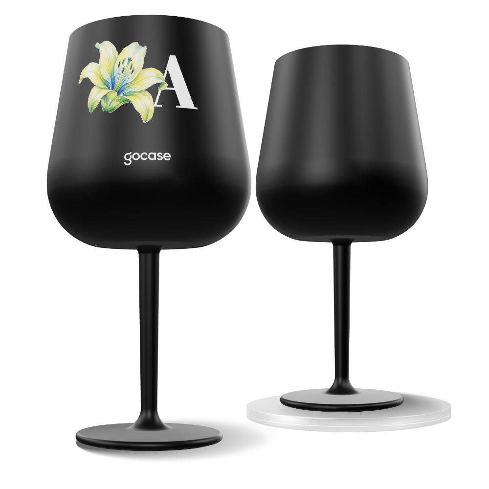 Taça Térmica Drink - Inicial Flor do Brasil