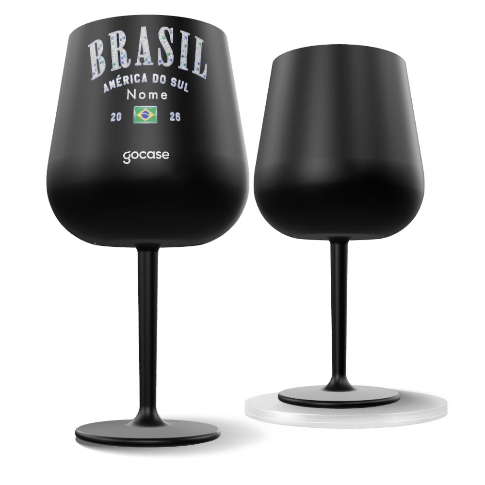 Taça Térmica Drink - Arara Brasileiríssima