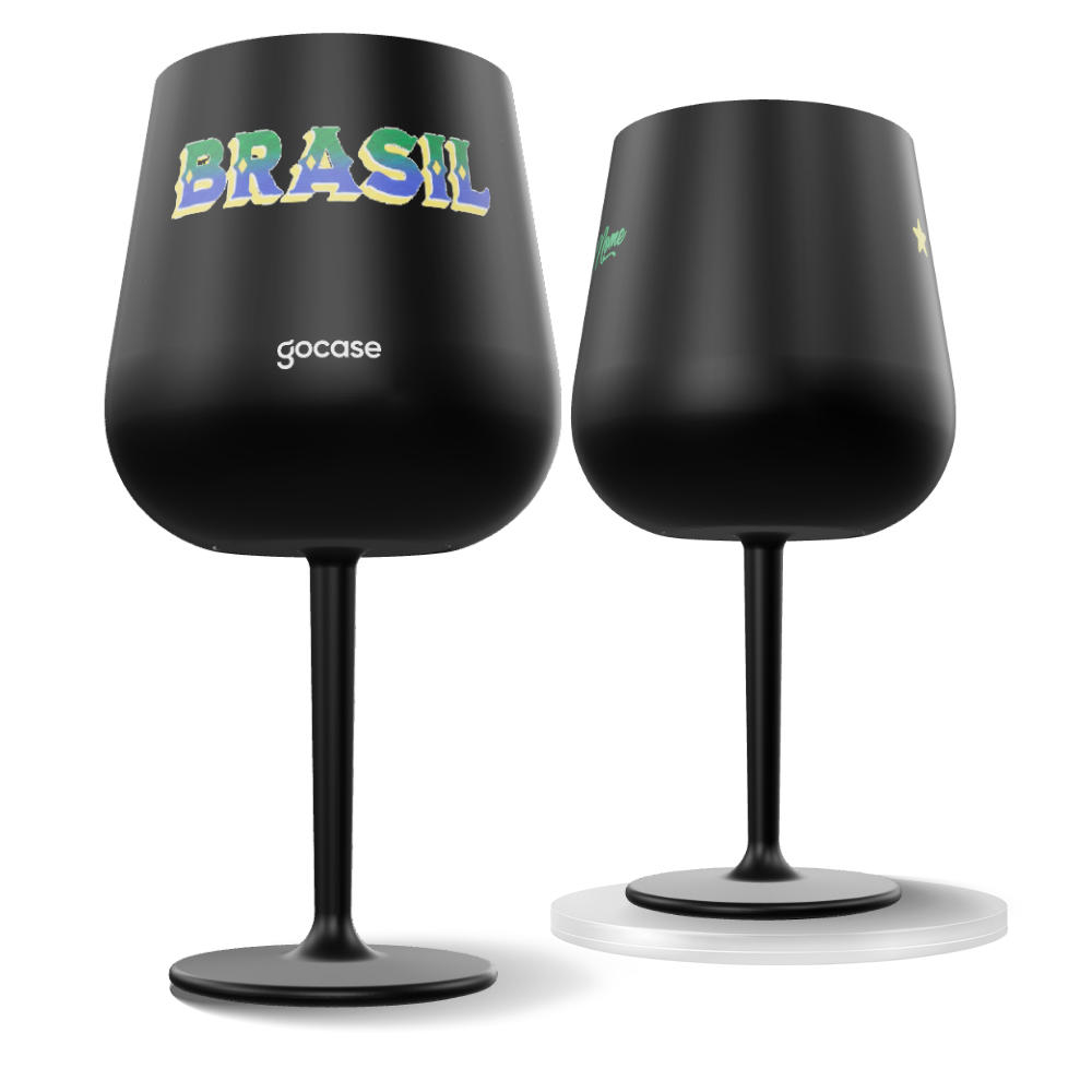 Taça Térmica Drink - Brasil Retrô