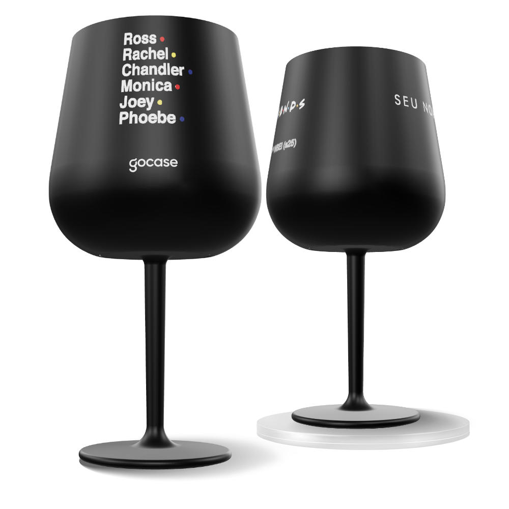 Taça Térmica Drink -  Friends - Names