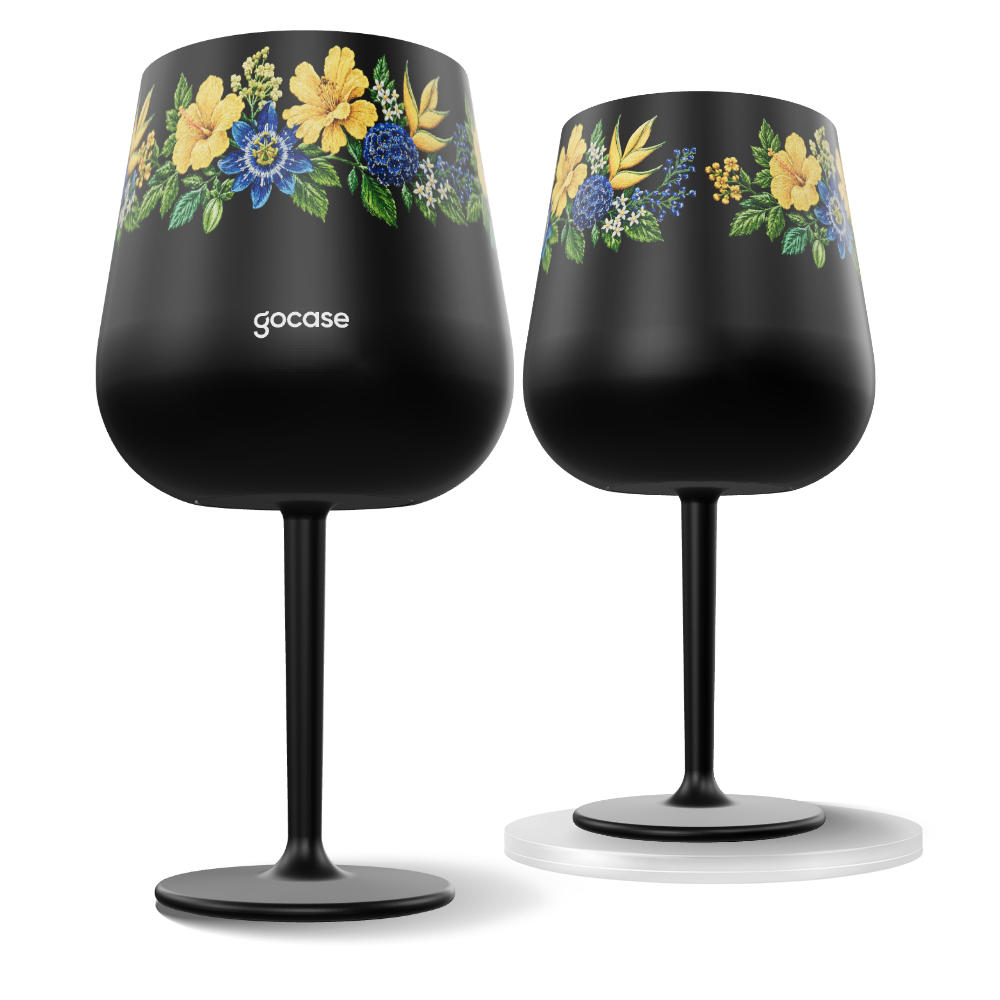 Taça Térmica Drink - Glam Floral Brasil