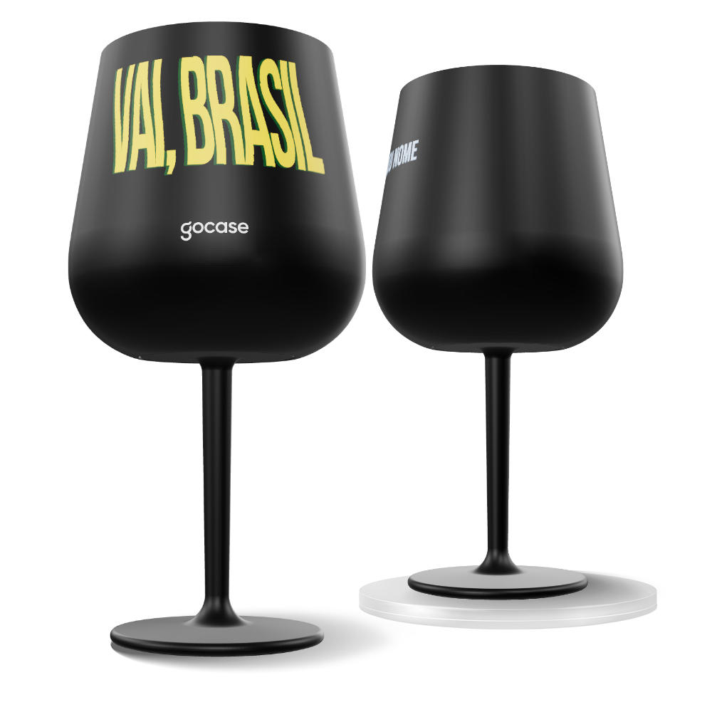 Taça Térmica Drink - Vai Brasil Grande
