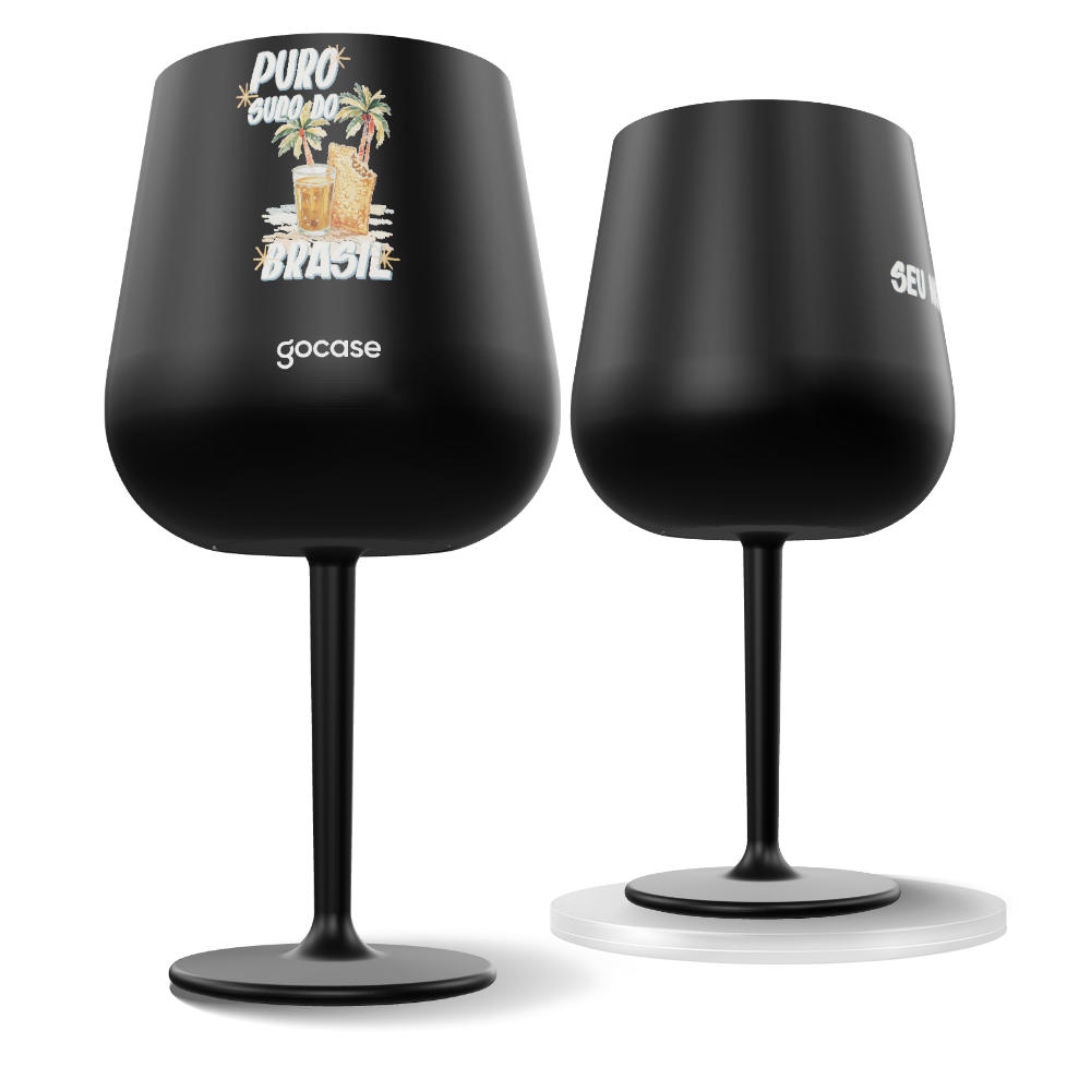 Taça Térmica Drink - Puro Suco do Brasil - Pastel e Refri