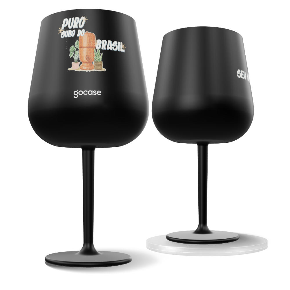 Taça Térmica Drink - Puro Suco do Brasil - Filtro de Barro