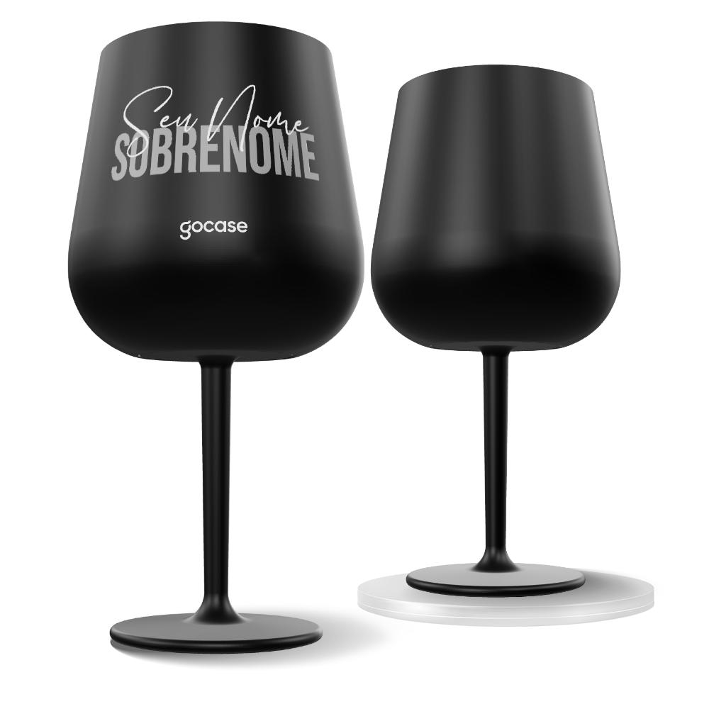 Taça Térmica Drink -  Duo Nome Vertical