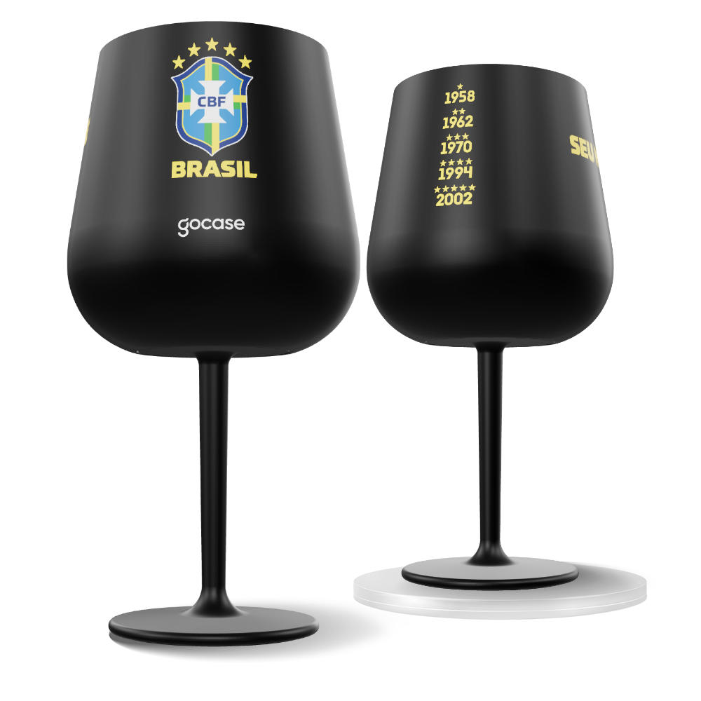 Taça Térmica Drink - CBF - Títulos