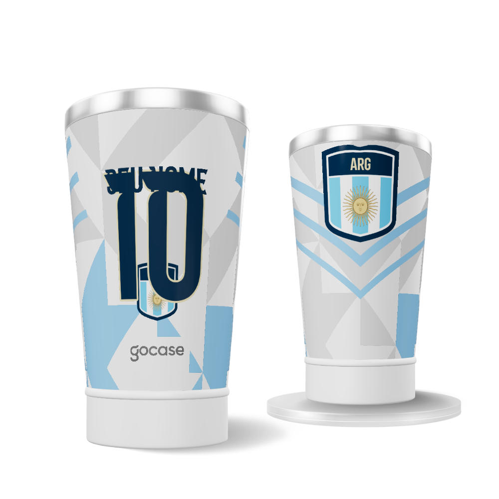 Copo Térmico Cerveja - Argentina - World Edition