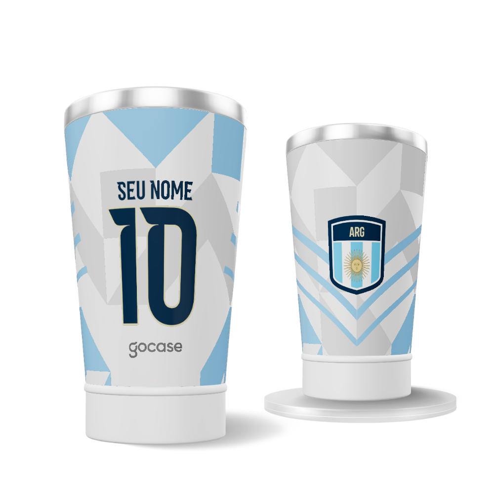 Copo Térmico Cerveja + Ebook - Argentina - World Edition