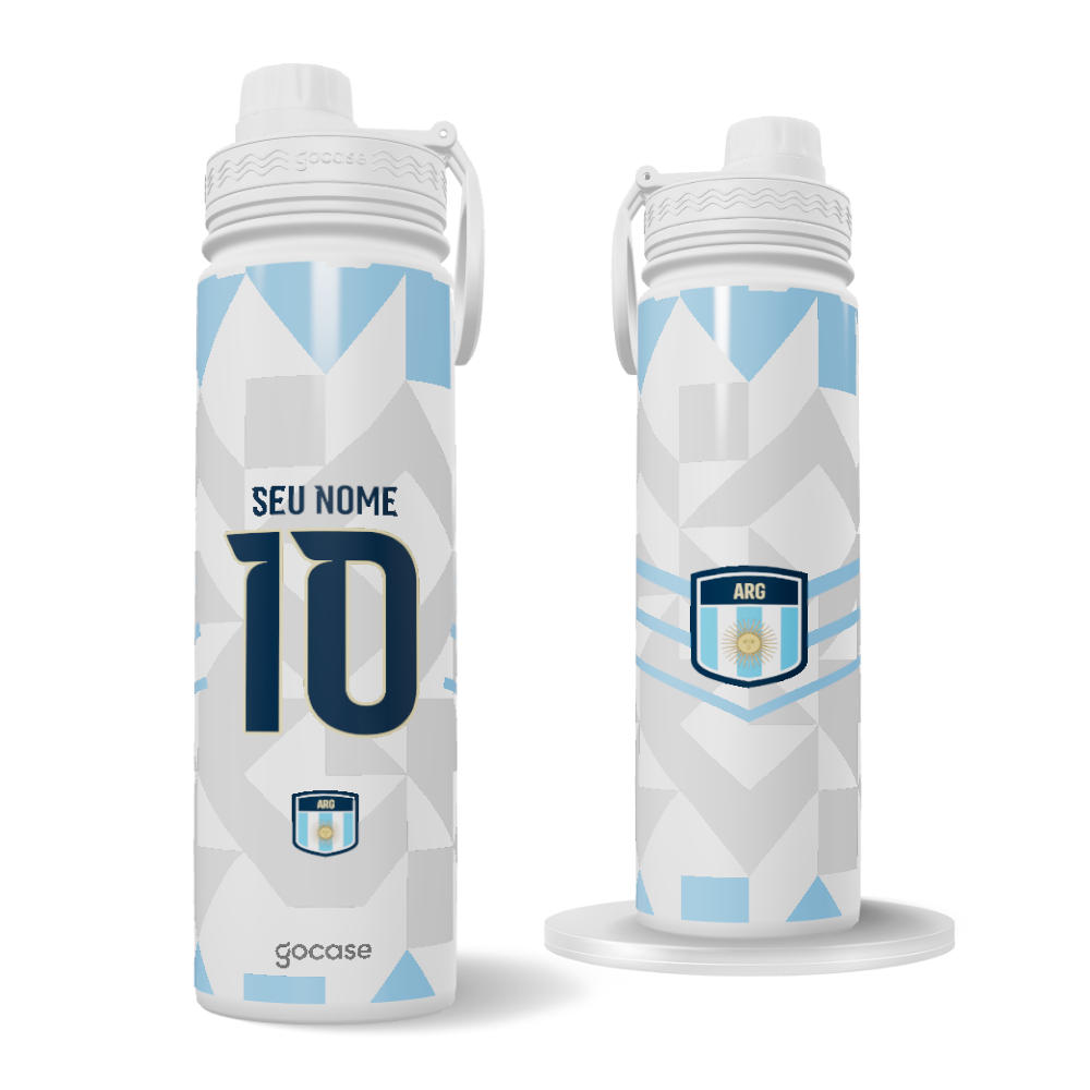 Garrafa Térmica Fresh + Ebook - Argentina - World Edition