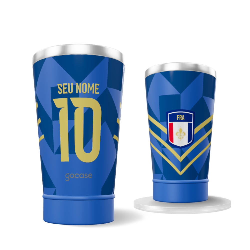 Copo Térmico Cerveja - França - World Edition