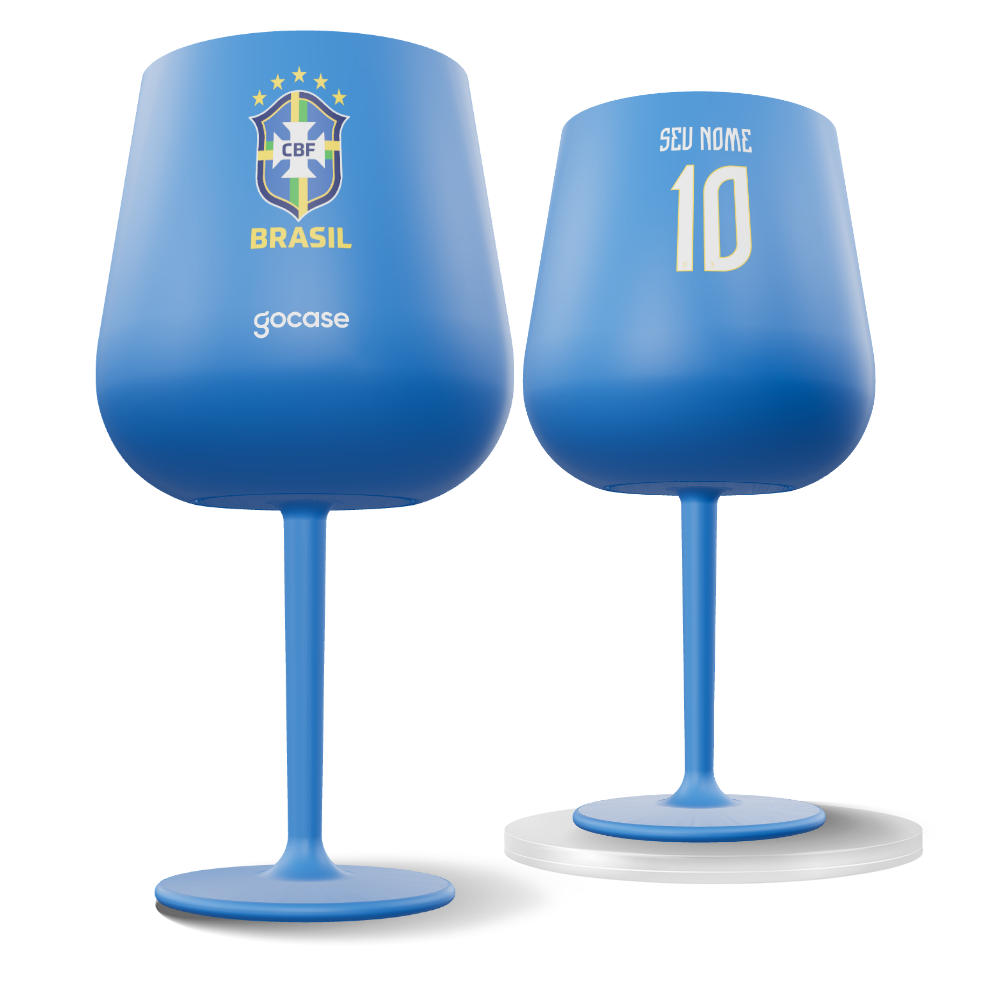 Taça Térmica Drink - CBF - Uniforme 01 Personalizado