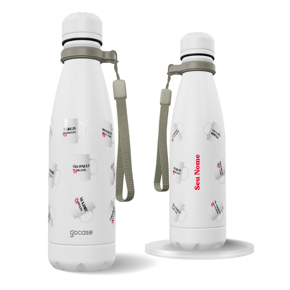 Garrafa Térmica Urban + Ebook - Tour Mugs