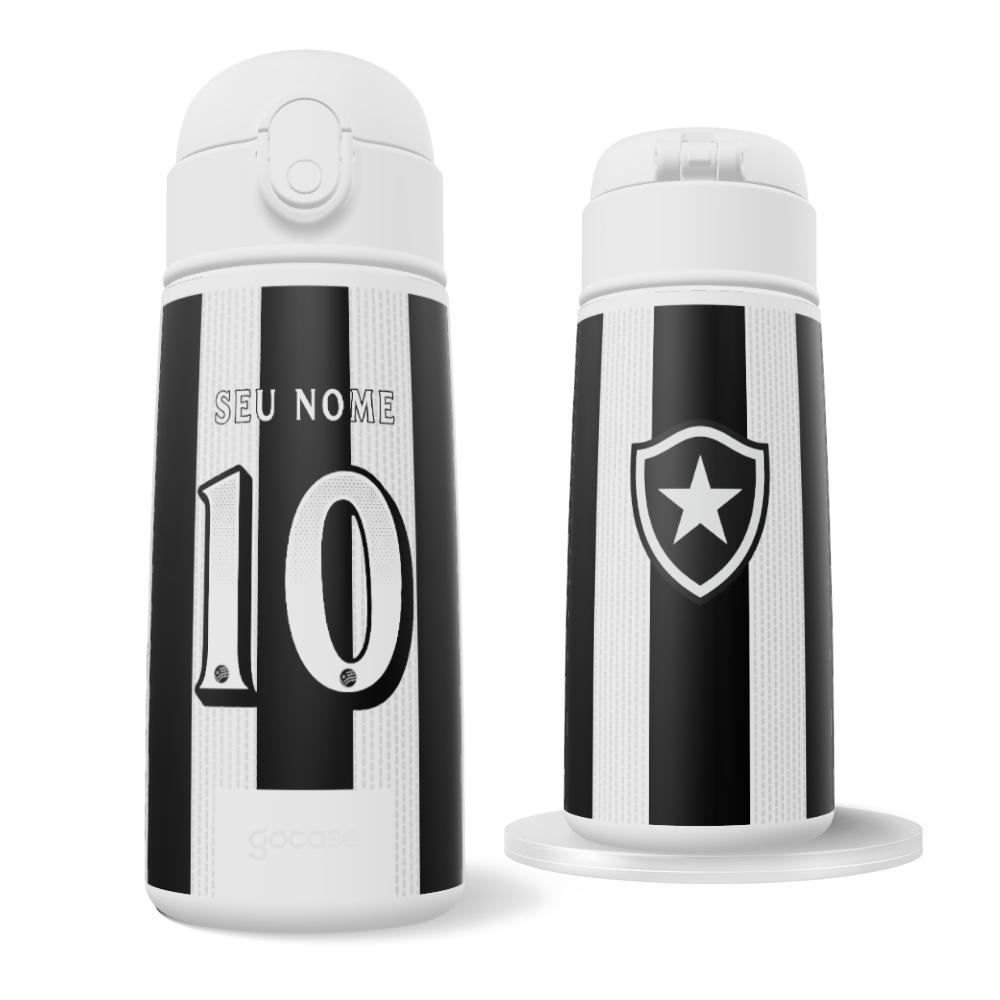 Garrafa Térmica Fun + Ebook - Botafogo - Uniforme 1 - 2026 personalizado