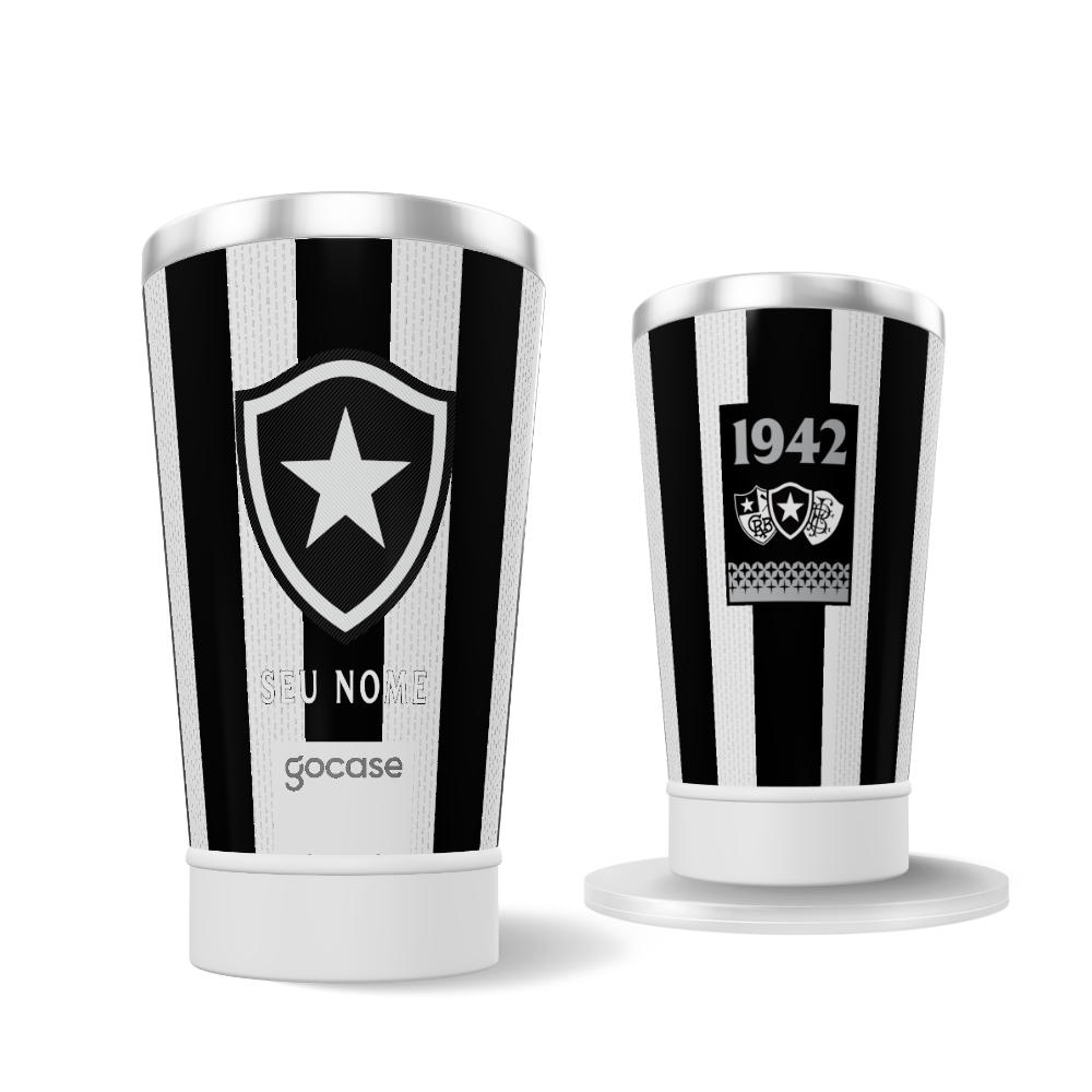 Copo Térmico Cerveja + Ebook - Botafogo - Uniforme 1 - 2026.