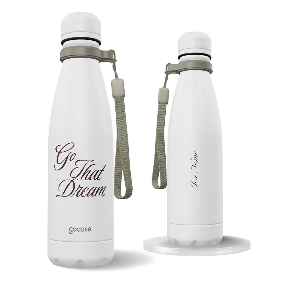 Garrafa Térmica Urban + Ebook - Go Get That Dream